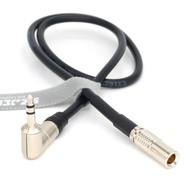 Deity TC-1 Timecode Cable 3.5mm Right Angle to DIN 1.0/2.3 for Canon R5 C/C400 Camera