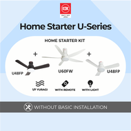 KDK Home Starter U-series Kit U60FW+ U48FP + U48FP Bundle Promotion