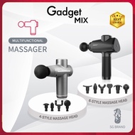 Gadget MIX Diginut Massager Collection/Portable Handheld Mini Massage Gun/ 4 Type Head