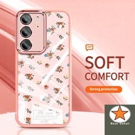 YYsimpleCute Casing for Oppo Realme C85 C71 C75X C75 C65 C55 4G Narzo N55 Small Flower Bouquet Rose 
