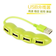 Mini Multifunctional Pea Notebook usb Splitter Computer U Disk Mouse Keyboard Extender hub Converter