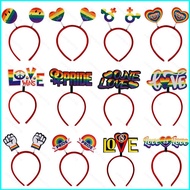 LGBT Pride Parade hair band Themed party decorations head band Hair Accessories