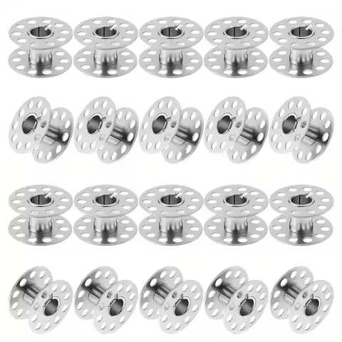 10/20/30PCS Sewing Bobbins Empty Thread Spools for Brother Sewing Machine Bobbin Spools for Sewing M
