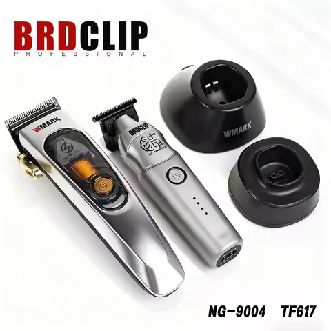 Professional Barber 10000RPM WMARK NG-9004 617 7000RPM Electric DLC Blade Hair Clipper Trimmer with 