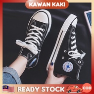 KKS High Cut Sneakers Canvas Shoes High Cut Kasut Kanvas Murah Kasut Canvas Wanita Kasut Kanvas Lela