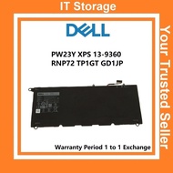 DELL 0PW23Y PW23Y TP1GT XPS 13-9360 13-9360-D1505G P54G P54G002 BATTERY