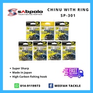 【Meefah Tackle】SABPOLO CHINU RING HOOK-SP301 - Chinu Fishing Hook Mata Kail Pancing