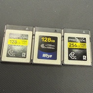 Wise Prograde CF Express Type B 記憶卡 128GB 256Gb for Canon R6ii R6iii R5ii R1 Nikon Z8 Z9 Z7ii Z6iii