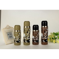 Explosive golden classic stainless steel vacuum flask, steel hanging camouflage military training vacuum insulation bull