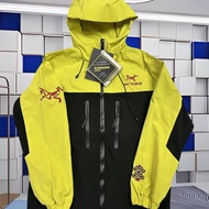 Arcteryx Áo khoác cotton thêu thủy triều chống thấm nước Áo khoác mùa đông vải cotton cao cấp cho đà