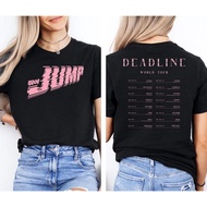 Kpop BlackPink T-shirt Blackpink Deadline Jump 2025 World Tour Jisoo Jennie Lisa Rose Short Sleeve 1