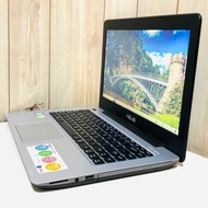 Laptop Bekas Murah Asus core i5 A456 gen7 slim dual vga nvidia gaming