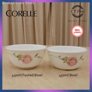 ❀Corelle Country Rose RS Loose Bowl / Classy Square Round Soup Serving Dessert Rice Cereal Noodle Mangkuk
