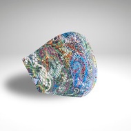 PSNY 撒馬爾罕蕾絲藍過濾口罩 RS01