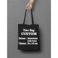 COD!!! CUSTOM THICK TOTE BAG UK.34cm x 43cm CUSTOM/ AS YOU LIKE