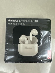 Lenovo 🎊Thinkplus 🎊LivePods LP40 真無線藍芽耳機 （黑色）