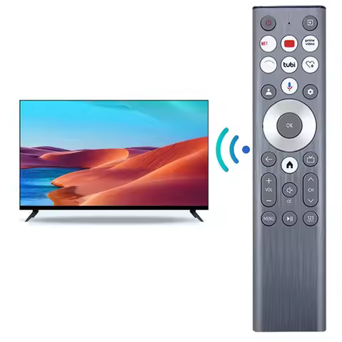 ABUO-Replace ERF6A80 Voice Remote Control For Hisense 65U8N A7 U8 Series Google Smart TV 2024