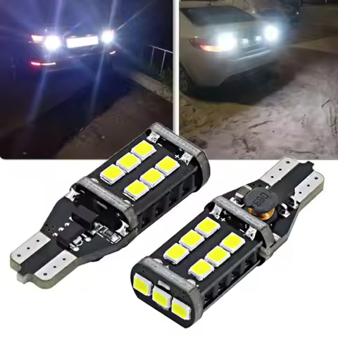 For VW Passat B7 B8 Touran 2010-2019 Golf 6 7 LED Backup Light Blub Reverse Lamp W16W T15 921 Canbus