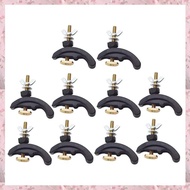 (OMAI) 10pCs CNC Engraving Machine Plate Clamp Fixture for T-Slot Working Table