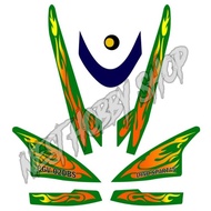 CRUSH GEAR STICKER DINO SPARTAN