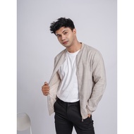 Linen Jacket - Sandstone