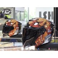Evo RS9 Kanji Helmet (Free Color Visor)
