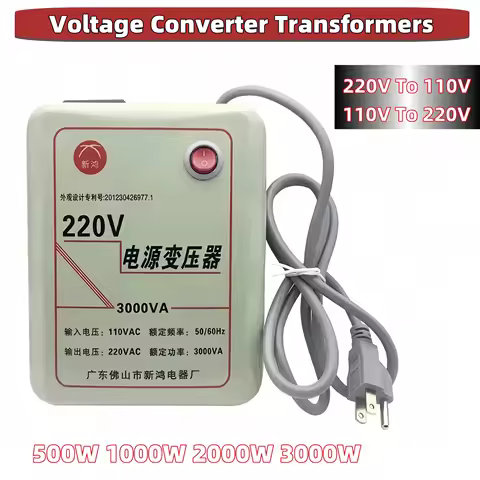 Voltage Converter Transformers 500W 1000W 2000W 3000W 110V To 220V Converter 220V To 110V Step Down 
