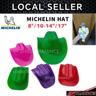 Michelin Man hat Patung Michelin topi Green Pink Purple Red lori Truck Lorry Car 8inci 10-14inci 17i
