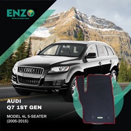 Audi Q7 1st Gen Model 4L 5-Seater - Enzo Customised Car Mat