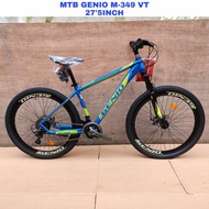 Khusus Gojek/Grab)Sepeda Gunung Genio M-349 VT 275Inch 24Sp