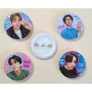 FREEBIES THE BOYZ PIN BROS diameter 4.4cm