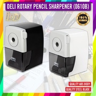 Deli Quality Rotary Pencil Sharpener Quality Steel Blade / Manual ABS Pencil Sharpener (0610B)
