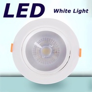 LED Eyeball 5W Recessed Eyeball Spotlight Round LED Downlight Spotlight Spot light Ceiling Lampu