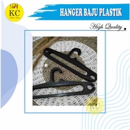 Hanger Baju Plastik Gantungan Baju Plastik Hitam