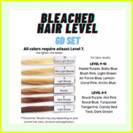 BREMOD 9.37 LIGHT GOLDEN FLAXEN HAIR COLOR SET WITH OXIDIZER (100ML)