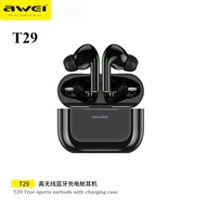 Awei T29 TWS Earbud Bluetooth 5.1 Wireless Earphones With Mic Clean Stereo Sound Touch Control Headphone