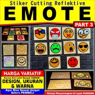 Reflective Cutting Sticker: "EMOTE" Part 3