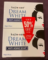 PREORDER 2x135g Kojie-San Dream White Anti Aging soap