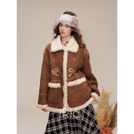 「สินค้าลิขสิทธิ์แท้」IRIS BOUTIQUE 25 Winter 4 | IJ73608 Donovan jacket เสื้อแจ็คเก็ต Wool กันหนาว ผ้