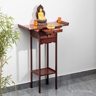 Entrance Altar Y Guanyin Buddha Altar Shrine*Home Altar Table Standing Cabinet Buddha Statue New Chi