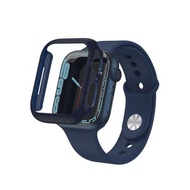 APPLE WATCH SERIES 8/7 PRISMART CASE: CARBON FIBER NAVY