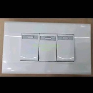 3gang 3 gang Triple panasonic switch panasonic inbow white amode switch