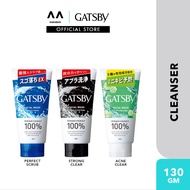 GATSBY Facial Wash 130g (mens face wash, face wash, mens face set)