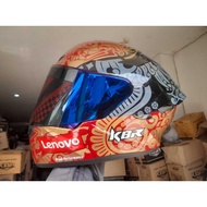 Fullface KBR tt course BASTIANI helmet handsome package for men and women adult identical kyt ttc