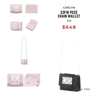 【✈️韓國代購】 韓國品牌 Carlyn23FW Poze Chain Wallet