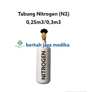 TABUNG GAS NITROGEN 1/4 KUBIK + ISI NITROGEN WG -TABUNG NITROGEN MINI - REAYA MART