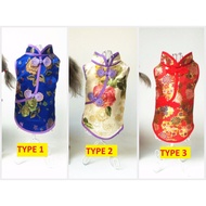 chinese new year dog qi pao cheong sam clothing dogs cat cats cny pet clothes cny pet dogs qi pao