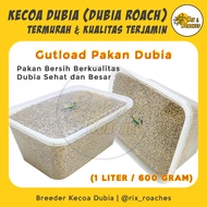 Gutload Premium Feed 600 Grams 1 LITER Dubia/ Cricket/ Clean Insect/