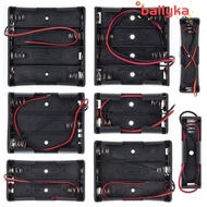 BALLYKA 5pcs/10pcs AA Battery  Black 3.7V/1.5V Multi Slot Batteries Box Clip