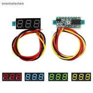 ont  0.28 Inch Digital Voltmeter DC 0-100V Voltage Tester Mini DC Voltmeter Meter Detector n